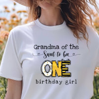 Grandma of So sweet to bee one floral birthday
