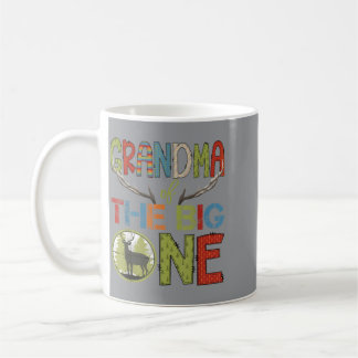 Grandma Of The Big One 1st Birthday Boy Deer Coffee Mug