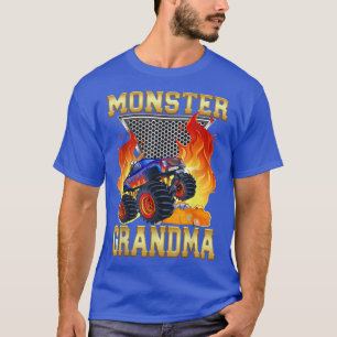 Grandma of the Birthday Boy Monster Truck Matching T-Shirt