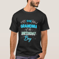 Grandma Of The Birthday Boy Winter Onederland Fami