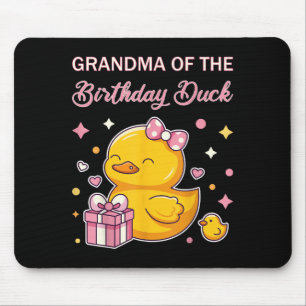 Grandma Of The Birthday Duck Christmas Anime Party Mouse Pad