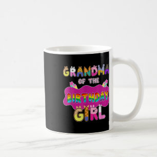 Grandma Of The Birthday Girl Family Pig Party Deco Coffee Mug