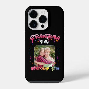 Grandma of the Birthday Girl Personalised Birthday iPhone 14 Pro Case
