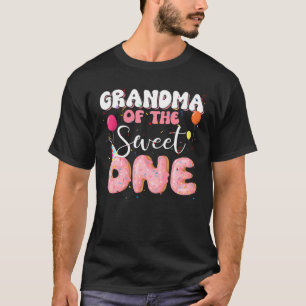 Grandma Of The Birthday One Doughnut 1St Family B- T-Shirt