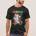 Grandma of the Birthday Princess Girl Dabbing Unic T-Shirt<br><div class="desc">Grandma of the Birthday Princess Girl Dabbing Unicorn</div>
