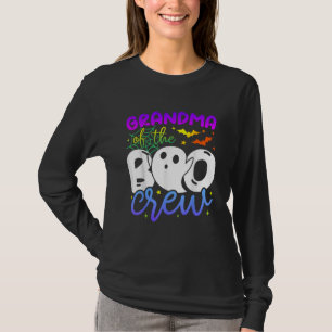 Grandma of The Boo Crew Costume Halloween T-Shirt