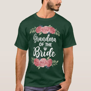 Grandma Of The Bride Bridal Shower Wedding Party T-Shirt