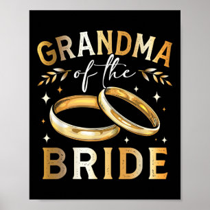 Grandma Of The Bride Bride’s Grandma Wedding And E Poster