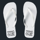 Grandma of the Bride Flip Flops<br><div class="desc">Need sandals/flip-flops for your pedicure before the wedding or don't want to wear your heels quite yet on the wedding day? This are perfect to wear for several occasions!</div>