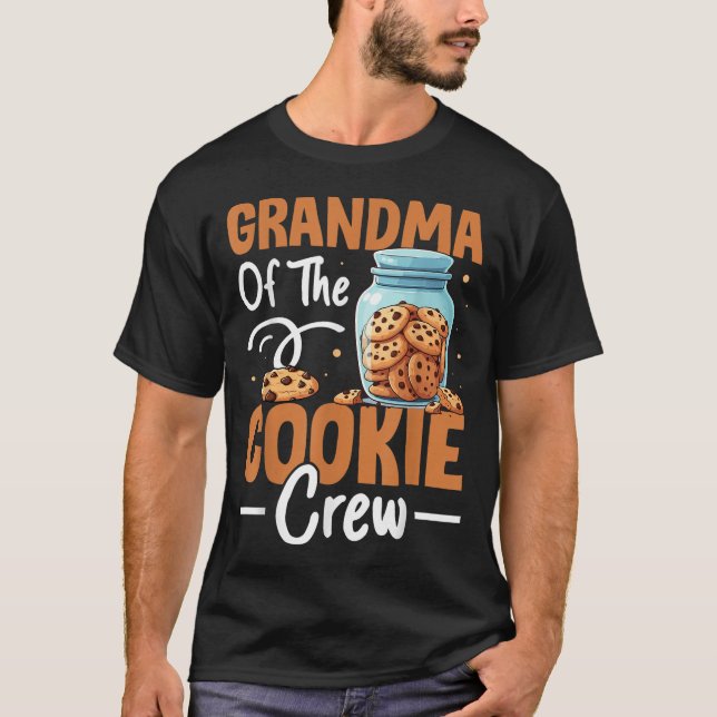 Grandma Of The Cookie Crew  T-Shirt (Front)