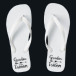 Grandma of the Groom Flip Flops<br><div class="desc">Need sandals/flip-flops for your pedicure before the wedding or don't want to wear your heels quite yet on the wedding day? This are perfect to wear for several occasions!</div>