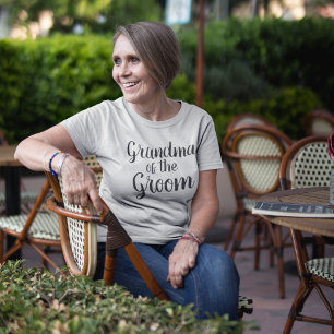Grandma of the Groom T-Shirt