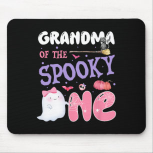Grandma Of The Spooky One 1st Birthday Halloween P Mouse Pad