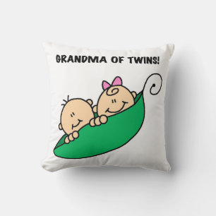 Grandma of Twins Gifts Cushion
