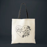 Grandma of Twins Personalised Name Floral Shopping Tote Bag<br><div class="desc">Here's a unique personalised gift for grandmothers of twins that you will be proud to give as a gift. The tote bag has a pretty flower design surrounded by a heart shape. It can be customised with the names of the grandkids. The quote on the design is: Grandma of Twins....</div>