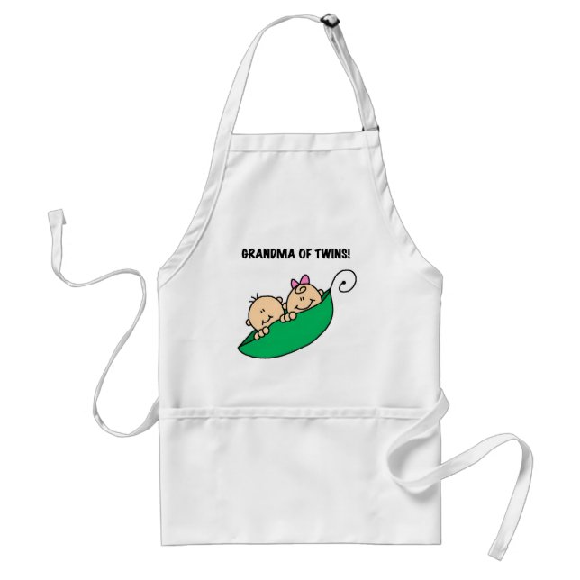 Grandma of Twins Tshirts and Gifts Standard Apron (Front)