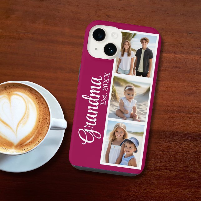 Grandma Personalised Photo iPhone Case (Creator Uploaded)