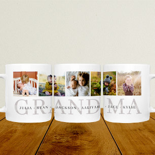 Grandma Personalized Photo Mug