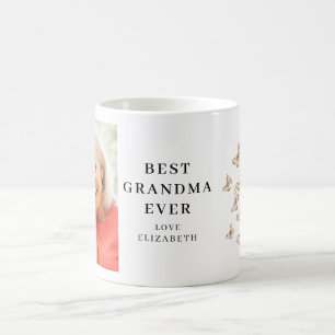 Grandma Photo Butterfly Mug