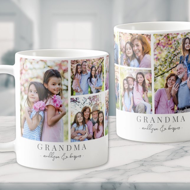 Grandma Photo Collage Coffee Mug (Grandma Photo Collage Coffee Mug)
