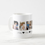 Grandma Photo Collage Mug 7 Photos<br><div class="desc">This is a photo collage mug that spells out the word GRANDMA along with a custom message. This is the perfect gift for any grandma for mother's day,  her birthday or Christmas.</div>