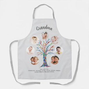 Grandma Photo Grey Apron
