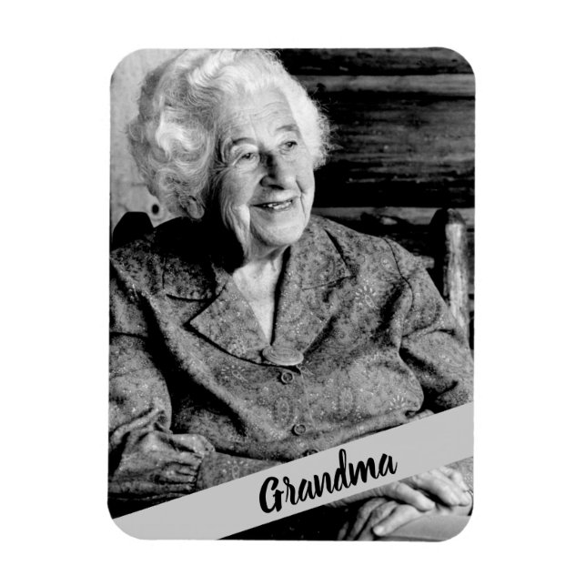 Grandma Photo Magnet (Vertical)