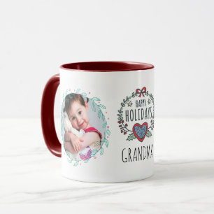 GRANDMA PHOTO MUG - Christmas Gifts Grandkids Pics