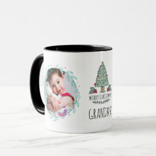 GRANDMA PHOTO MUG - Christmas Gifts Grandkids Pics