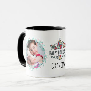 GRANDMA PHOTO MUG - Christmas Gifts Grandkids Pics