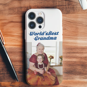 Grandma Photo sea blue typography  iPhone 11Pro Max Case