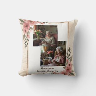 Grandma Photo Throw Pillow