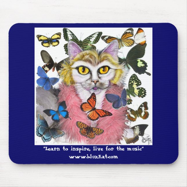 Grandma Purrrle’s Inspirational Mousepad (Front)