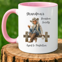Grandma’s Bourbon Society – Aged to Perfection Mug