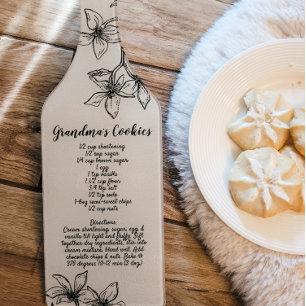 Grandma’s Christmas Recipe Farmhouse Cutting Board