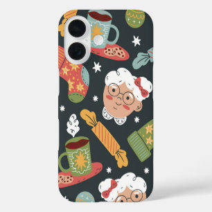 Grandma’s Cocoa Cosy Holiday iPhone 16 Case