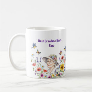 Grandma’s Floral Mug