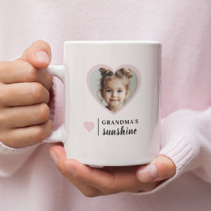Grandma’s Sunshine Mug – Personalized Pink 