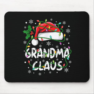Grandma Santa Claus Family Christmas Squad Crew Ma Mouse Pad