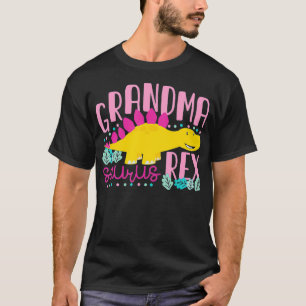 Grandma Saurus Re Funny Dinosaur Women T-Shirt