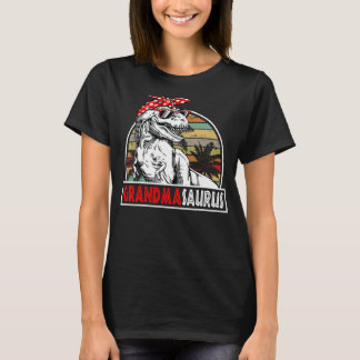 Grandma Saurus Rex Dinosaur Grandma Saurus Family  T-Shirt