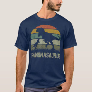 Grandma Saurus T Re Dinosaur GrandmaSaurus Family  T-Shirt
