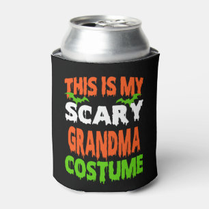 Grandma - SCARY COSTUME HALLOWEEN  Can Cooler