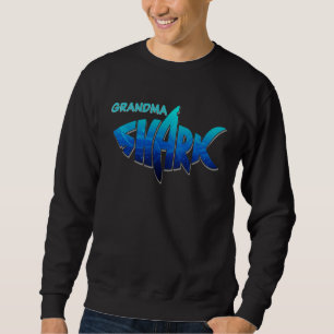 Grandma Shark for Women Family Matching Mother's Sweatshirt