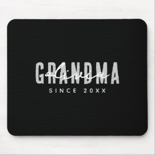 Grandma Since 20xx Modern Simple Preppy Mouse Pad