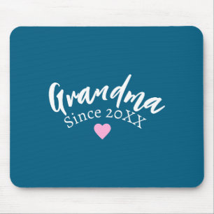 Grandma Since Year New Grandmother Gift _1 Mouse Pad