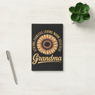 Grandma Sunflower Mothers day Post-it Notes