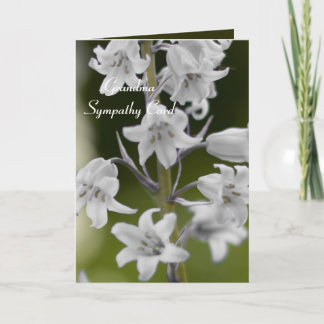 Grandma, sympathy card