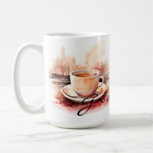 Grandma Tea Mug Custom Name & Cosy Design