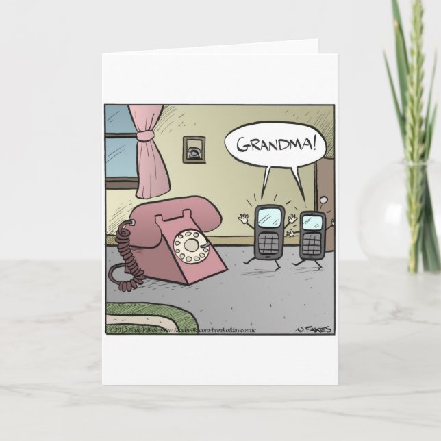 Grandma Telephone Card (Front)